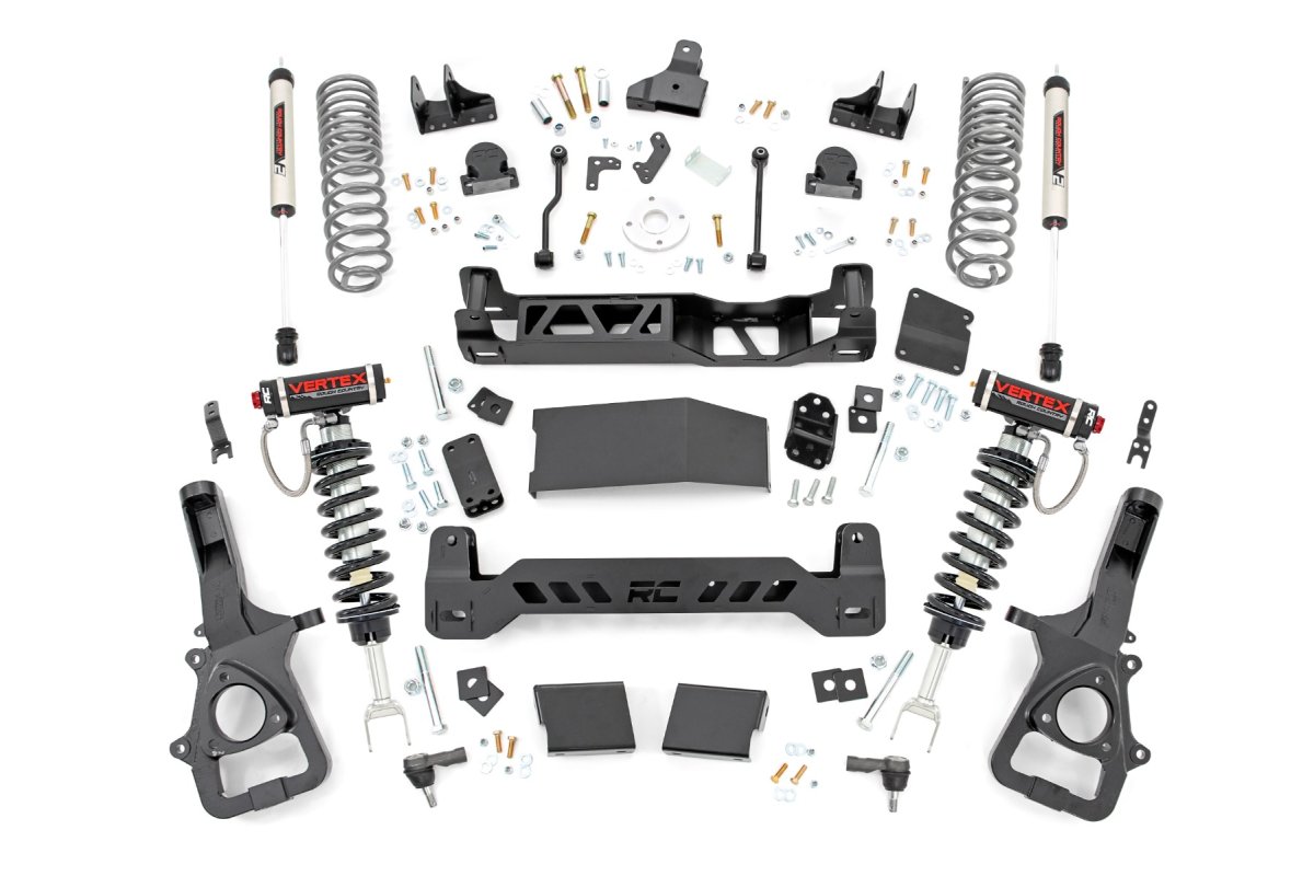Ram 1500 Suspension Lift Kit - Rough Country - 6 Inch Lift Kit | 22XL | Vertex/V2 | Rear Coils - 2025+